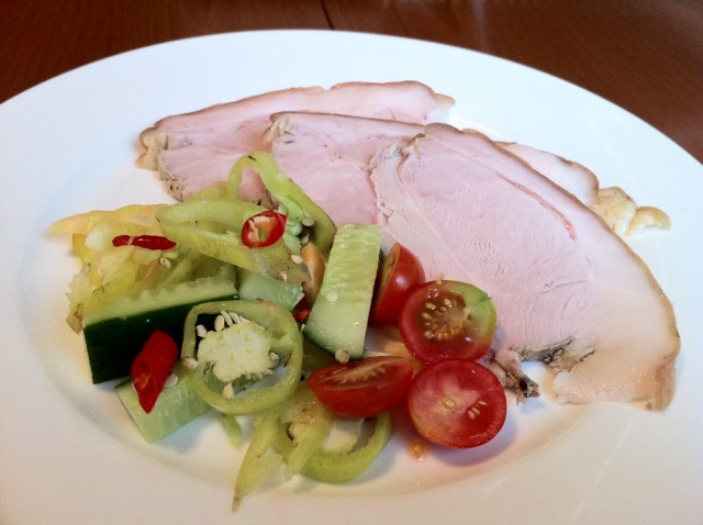 roast ham brekky roast ham brekky